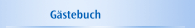 G&auml;stebuch